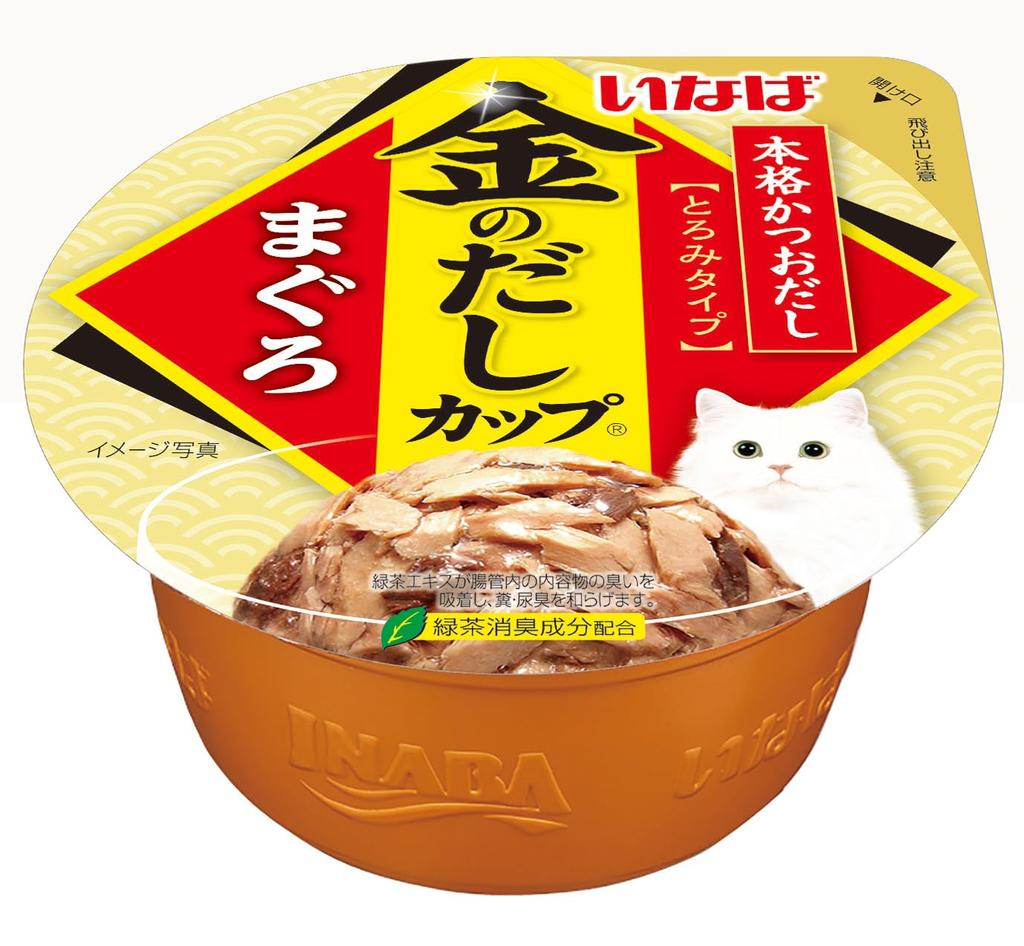 Inaba Pet Food Inaba Golden Dashi Cup Tuna Variety 70g X 24 Pieces