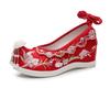 Embroidered Shoes Hanfu Shoes with Hanfu Ancient Style Inner Height-increasing Shoes 6cm