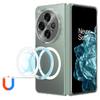 For OnePlus Open Case Slim-Fit Acrylic Protective Cover Compatible with MagSafe