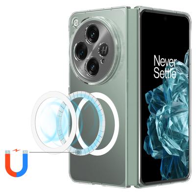 Для OnePlus Open Case Slim-Fit Акриловый защитный чехол, совместимый с MagSafe