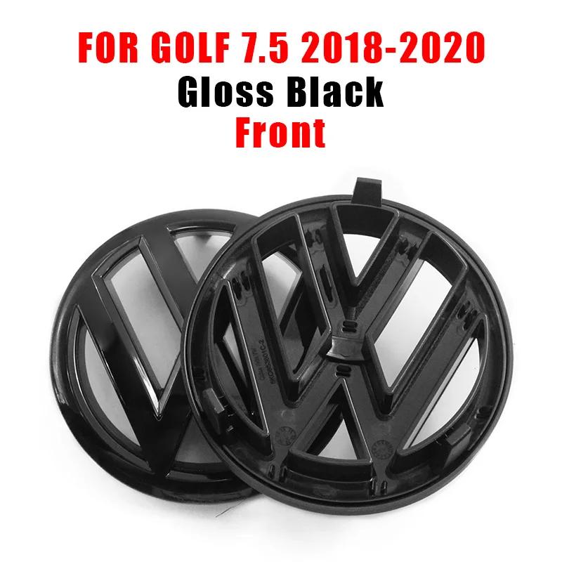 BNN1 Hub Caps For Volkswagen Golf 7.5 MK7.5 Car Styling Front Head Hood Bonnet Emblem Rear Tail Bumper Trunk Badge 5KO853601C VW Acce