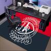 Arsenal Football Club Crest Printed Office Carpet Chair Cushion  Entryway Rug, Rugs for Living Room, Bedroom Christmas gifts