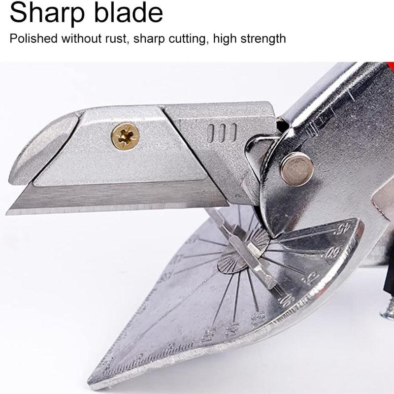 Многоугольные ножницы для скоса, угловые ножницы 45-135°, сайдинг, резак для проводов, многоцелевые ножницы для прокладки кабельных каналов, ручные инструменты