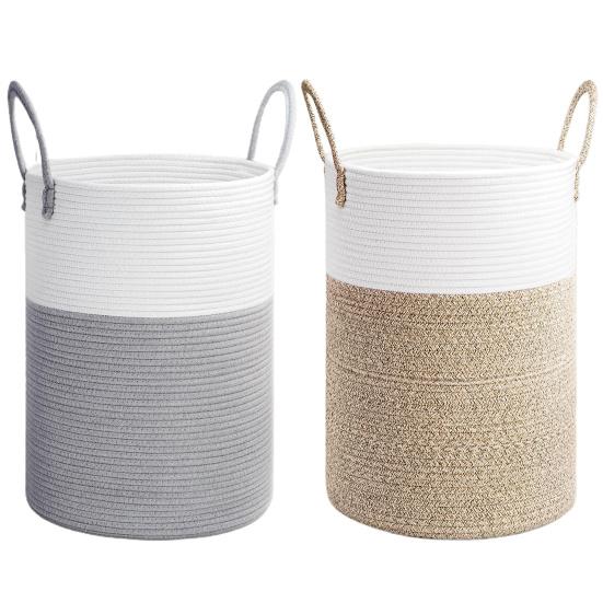 Корзина для грязного белья большой вместимости, прочная корзина для хранения игрушек и одеял