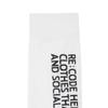 RE;CODE Slogan Logo Socks_RYAAM23814WHX