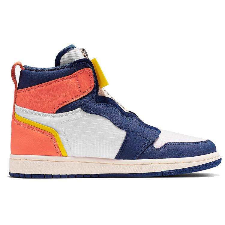 Air Jordan 1 High Zip 'Blue Void Citron' Женские AQ3742-100