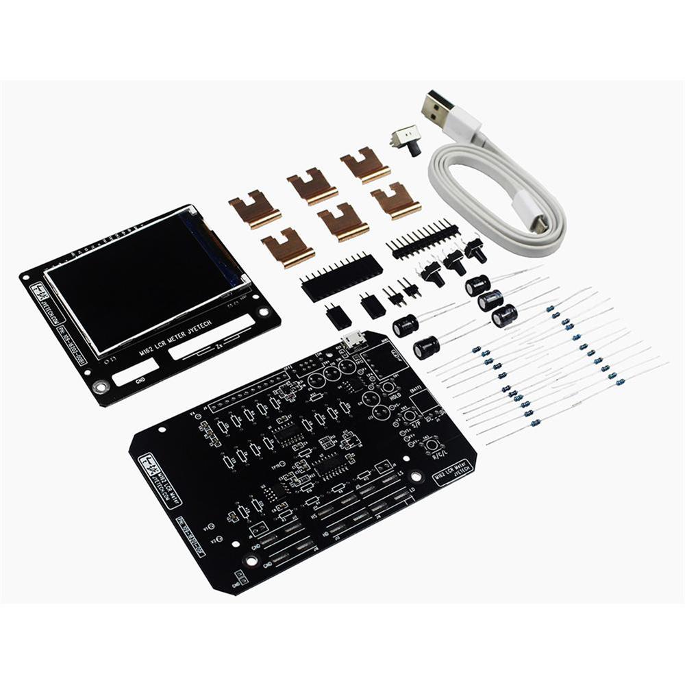 Акриловый M162 LCR-метр DIY-набор Базовая версия USB Полностью автоматический диапазон Легкий Бу