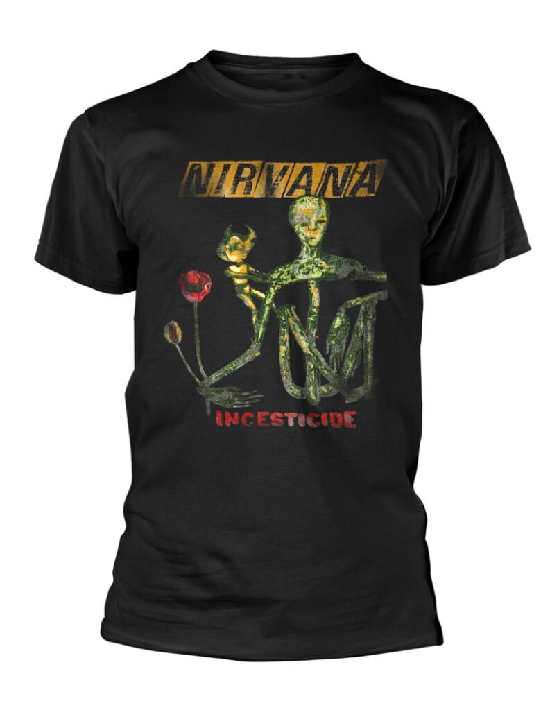 Nirvana Reformant Incesticide Black T-shirt NEW OFFICIAL