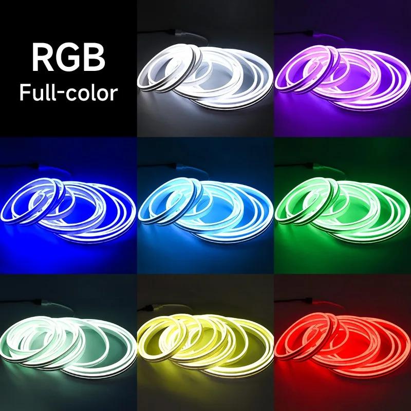 Подсветка багажника для Tesla Model 3 Highland 2025, автомобильные атмосферные лампы, многорежимная RGB-светодиодная лента с управлением через приложение, аксессуары для интерьера автомобиля