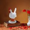 Lifelike Resin Chicken Egg Night Light Chicken Egg Lamp 3D Hen Laying Egg Lamp Chicken LED Table Lamps with USB Bedside Lamp Easter Birthday Present