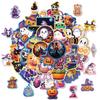 50-Pack Halloween Stickers - Vinyl Decals For Party Decor, Crafts & Scrapbooking