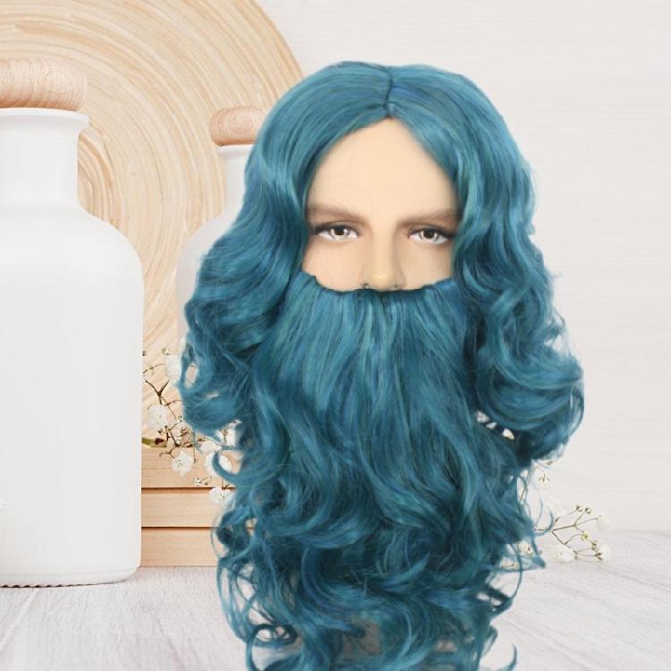 Борода и парик Санта-Клауса Набор аксессуаров для костюма Санты на Рождество, день рождения ребенка