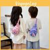 Printed Crossbody Shoulder Chest Bag Children Cartoon Leisure Outdoor