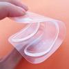 2 Pairs Soft Silicone Insoles Anti-wear Heel Protector Heel Pad Cushions Heels Stickers Shoes Tool