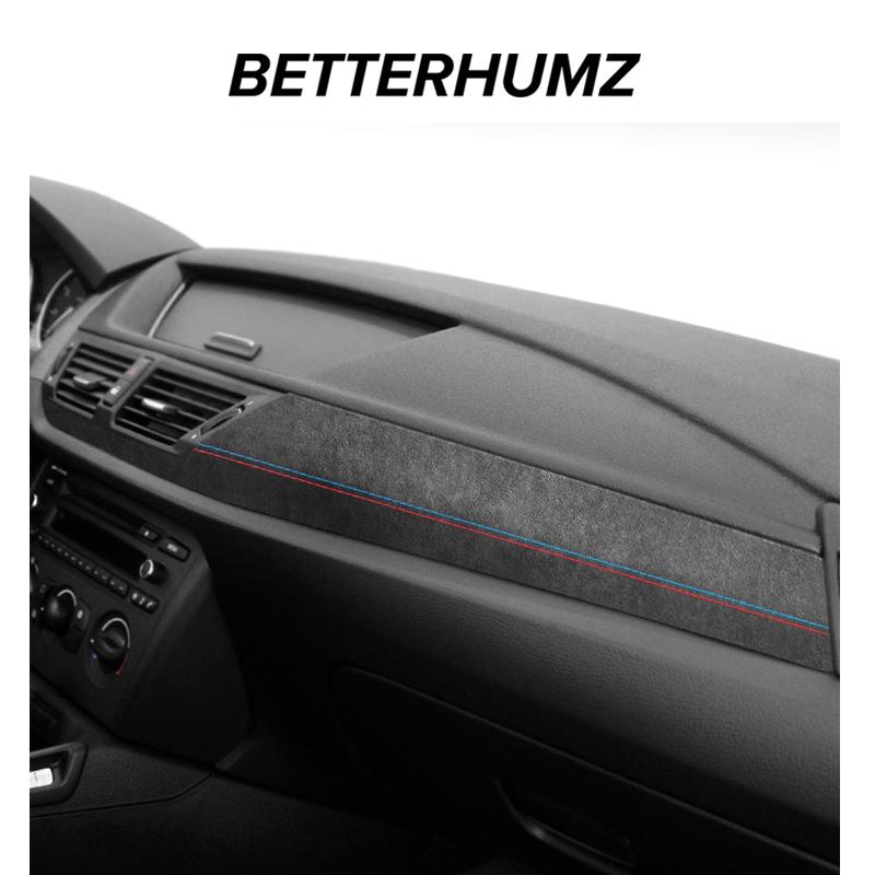 Для BMW X1 E84 2010-2014 Из Алькантары Панель Приборов Накладка Отделки Приборов Наклейка M Performance Аксессуары для Интерьера Автомобиля