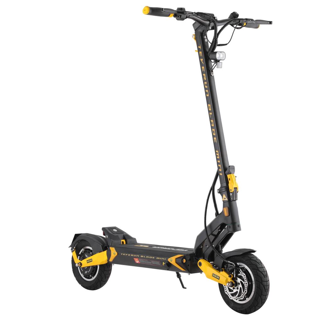 Teverun Blade Mini Pro Взрослый Внедорожный Электросамокат 48В20,8Ач Аккумулятор 2*500Вт Двойной Мотор Складной Электрический Самокат