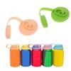 1PCS Soda Can Cover Creative Sealed Silicone Straw Beverage Can Cover Cup Suitable For Canned Beverage Reusable Tank Cover