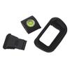 Camera Eyecup Level and Hot Shoe Cover Set Fit for R10 3 In 1 Camera Viewfinder Eyecup Bubble Level Hot Shoe Cap