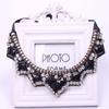 Бриллиантовое ожерелье-ложный воротник, хрустальный съемный воротник для женщин, накладной воротник, съемные аксессуары для одежды, воротничок