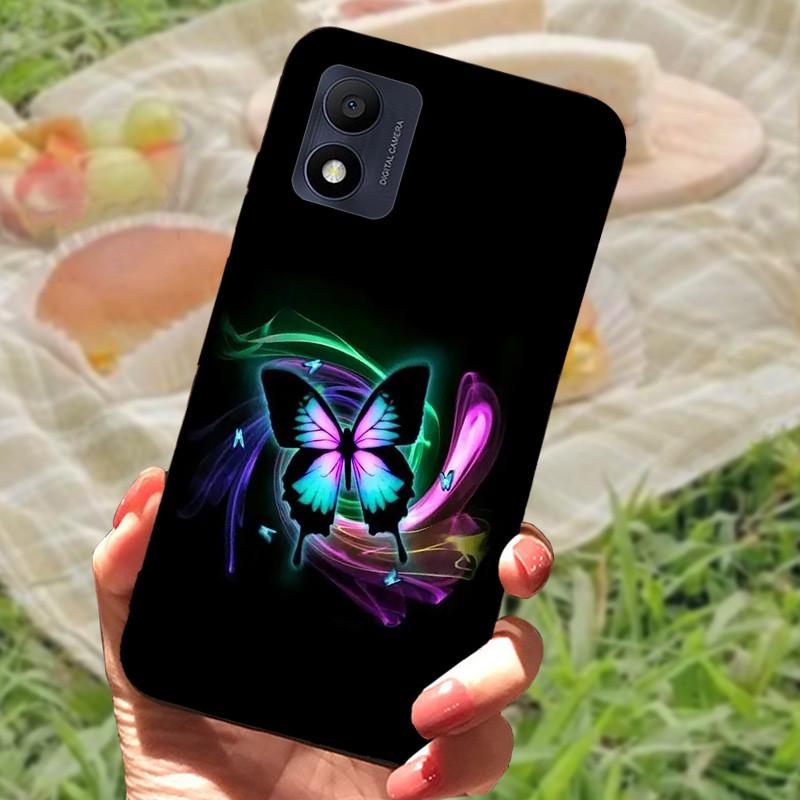 For Alcatel 1B 2022 Case 5031D 5031G Black Cases Silicone Soft TPU Phone Cover Fundas Case For Alcatel 1B 2022 5.5" Bumper Cases