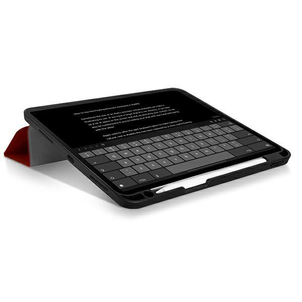 Pokrowiec do iPad Air 10,9 UNIQ Transforma Antimicrobial Czerwony