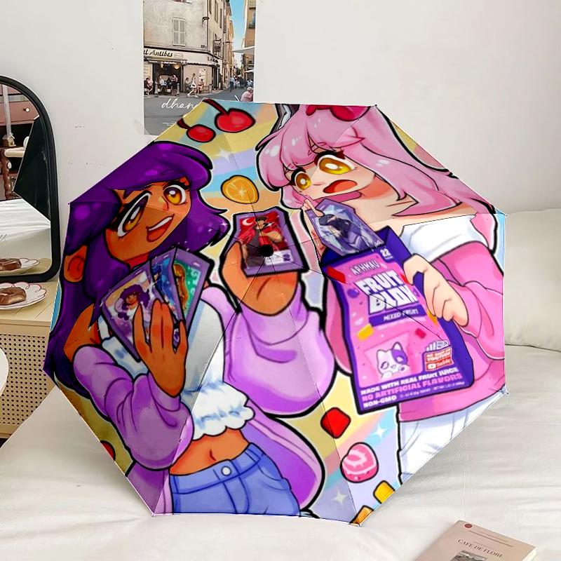 Purple Powerhouse Umbrella 8-Frame for Travel, camping, Casual Lightweight Portable Umbrella, Essential for every family Holidays Gift