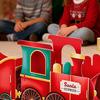 Christmas Presents Train Toy Santa Gift Boxes Express Gingerbread Classical Train Ornament Holiday