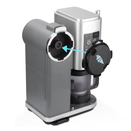 Dustproof Seal Lid for Ninja NC701 Ice Cream Maker Personalized Dust Cover Ice Cream Machine Accessory