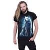 Spiral Direct Unisex Adult Wolf Guardian Back Print T-Shirt
