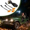 For Ford F-150 Car Front Grille Lights Waterproof All-Weather Lamp High Brightness LED Grille Lights For Camping Travel