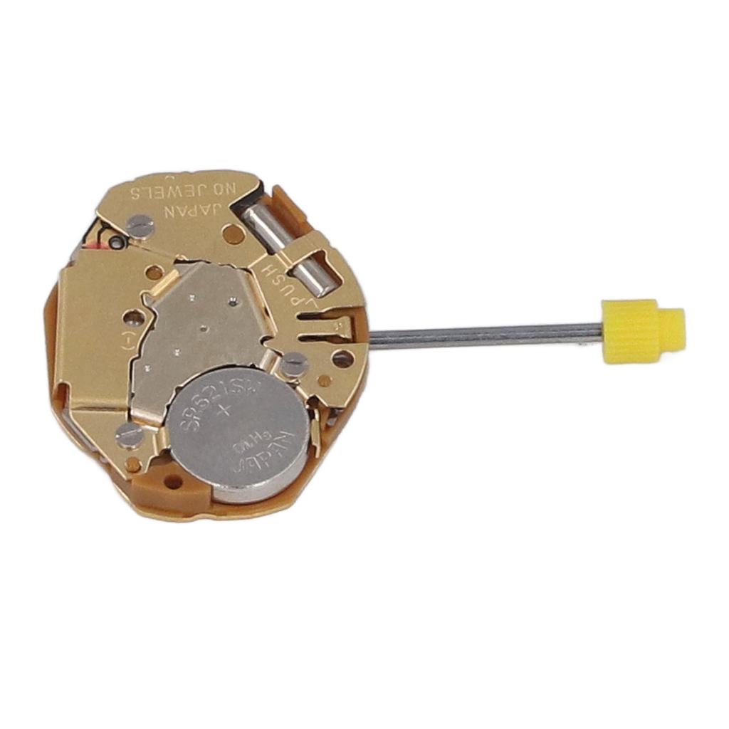 GL30 Gold Movement Quartz Parts with Battery and Stem Watch Movement Accessory for Repairing Replace