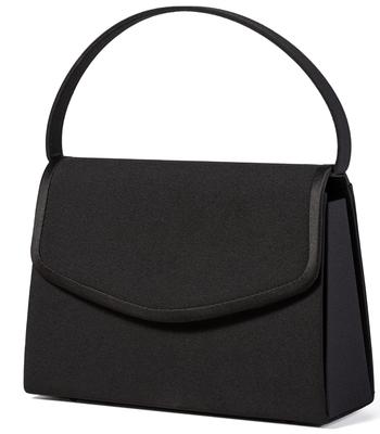 Сумка Gurina Black Formal Black, идеально подходящая для мероприятий при поступлении и школьных мероприятий, легкая, женская сумочка, для свадеб, похорон, выпускных, церемоний,