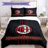 Ac Milan Customize your name Bedding Set Breathable Duvet Cover with Pillowcases Home Decoration Birthday Gift