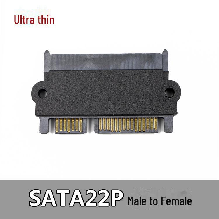 SATA 7+15 Pin Male To Female Adapter Card for Hard Disk Interface Protection