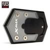 Motorcycle Accessories CNC Side Kickstand Stand Extension Plate LOGO X-MAX For Yamaha XMAX 300 2017 2018