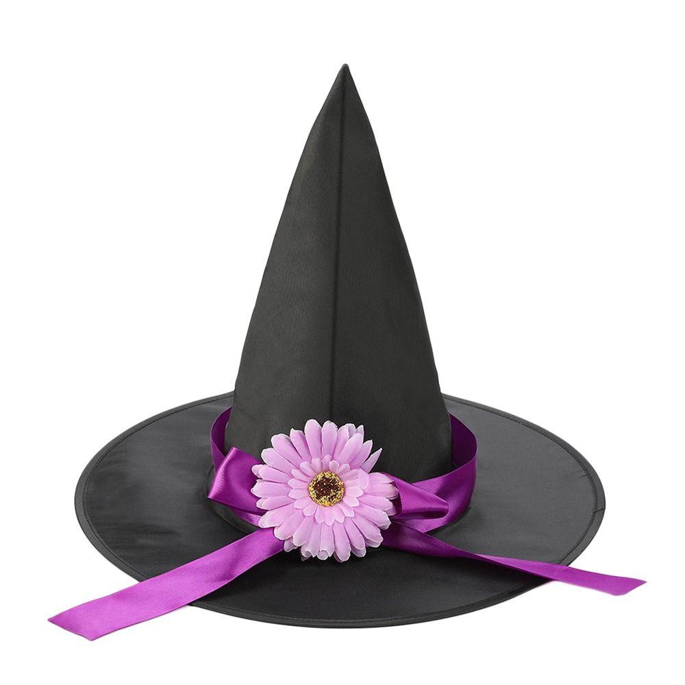 Винтажная шляпа ведьмы, портативный реквизит для косплея, фестивальное украшение, шляпа магической академии