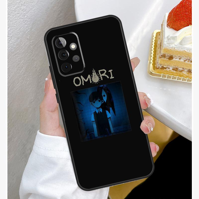 Omori Case For Samsung Galaxy A54 A34 A14 A15 A35 A55 A52 A32 A12 A51 A71 A33 A23 A13 A53 Coque