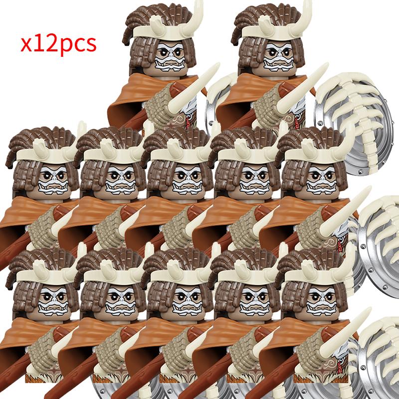 Courage Of The Three Kingdoms Soldiers Hero soldier brick Mini action figure Building Blocks Toy For Children's Gifts