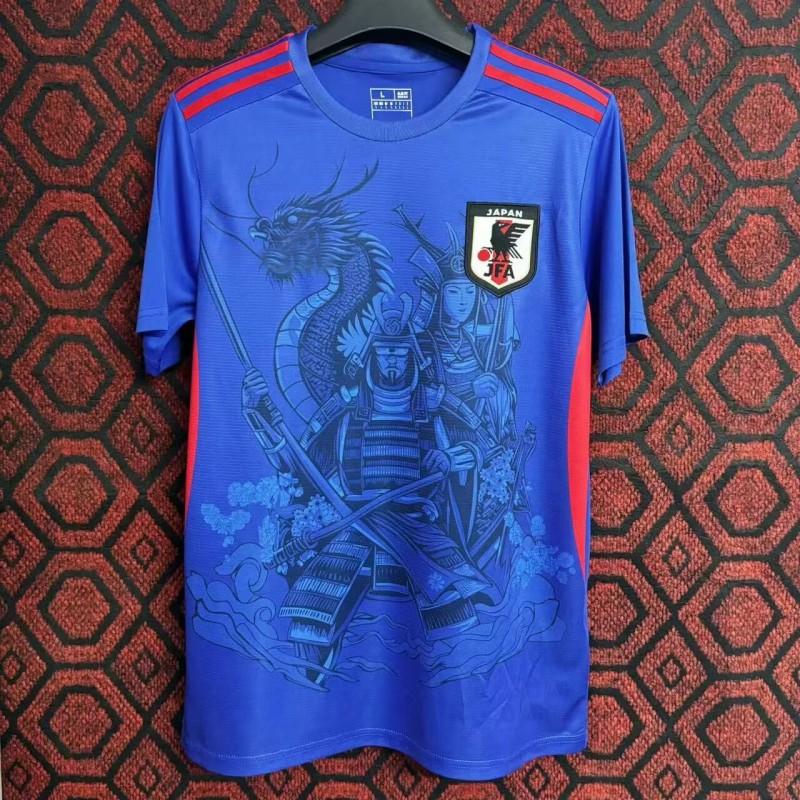 Japan National Team Football Jersey Anime Edition Short Sleeve Tsubasa Ozora Sports