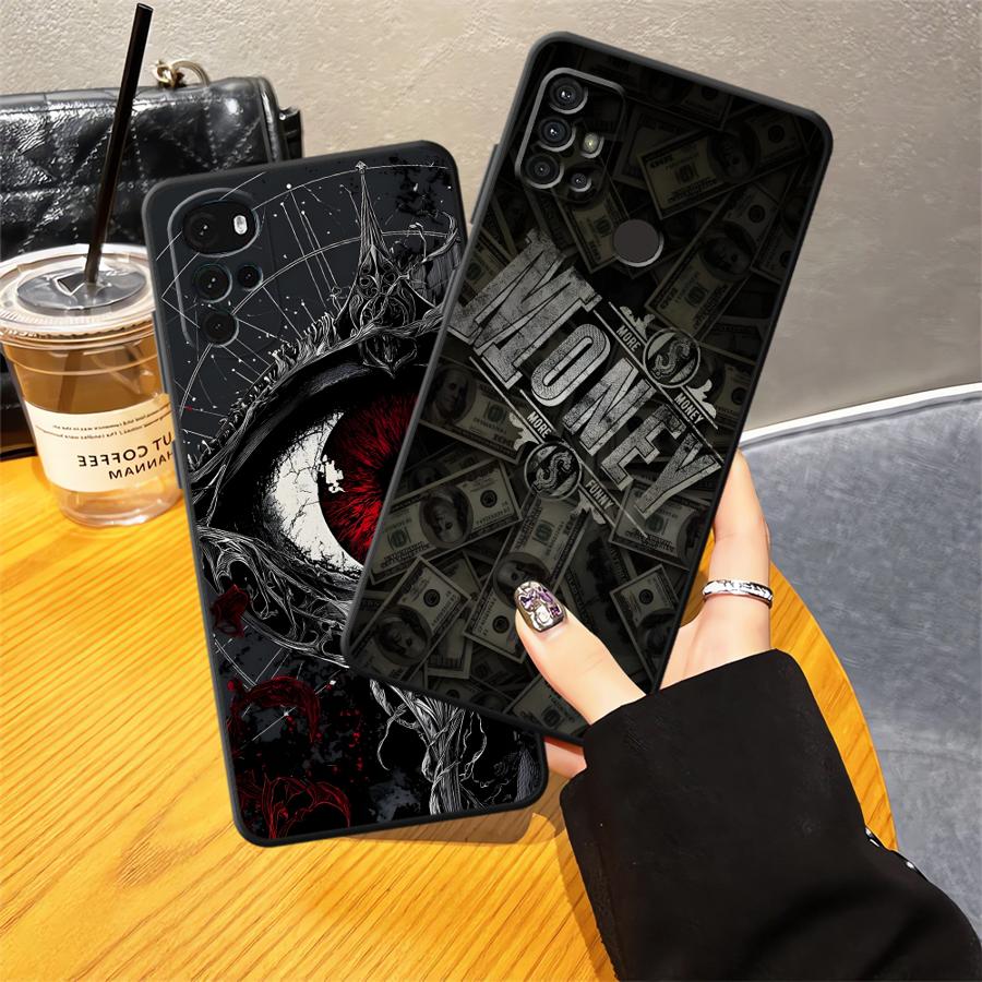 Чехол для телефона для Motorola Moto Edge 20 Pro 30 Lite G51 G73 G52 G60s G71 G22 Edge40 G50 G32 G53 G30 Готический узор