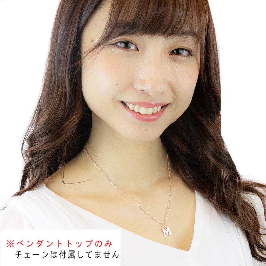 Shop Surgical stainless top chain sold Hawaiian Maile pendant K pink gold [Accessory Piena] steel, only, separately, initial, jewelry, top, women's,