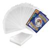 LATTCURE Card Sleeves 69x94mm 60 Pieces Transparent Soft Sleeve Compatible with 3rd Sleeve TCG Trading Cards Trading Cards Cards Pokemon Cards One