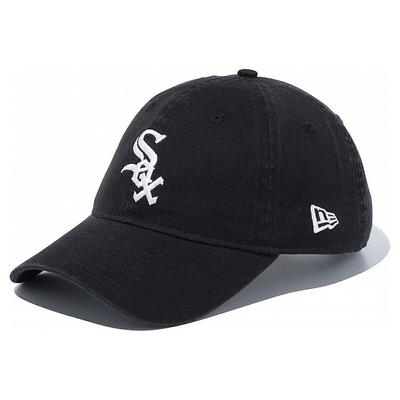 New Era Кепка 9TWENTY Chicago White Sox, Черная, Один размер подходит всем