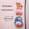 Door Anti-Collision Tape 3D Silicone Sticker Cute Cartoon Sticker For Door Stops Car Phone Case Anti-Hit