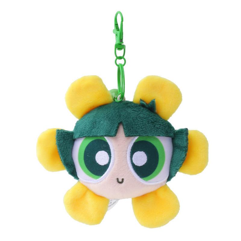 Очаровательный плюшевый брелок Пауэрпафф Герлз в виде цветка, милый мультяшный подарок, 12 см