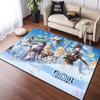 Genshin Impact HD Printed Carpet Household Rug Children's Room Living Room Chair Bedside Modern Simple Floor Mat Kawaii Rug