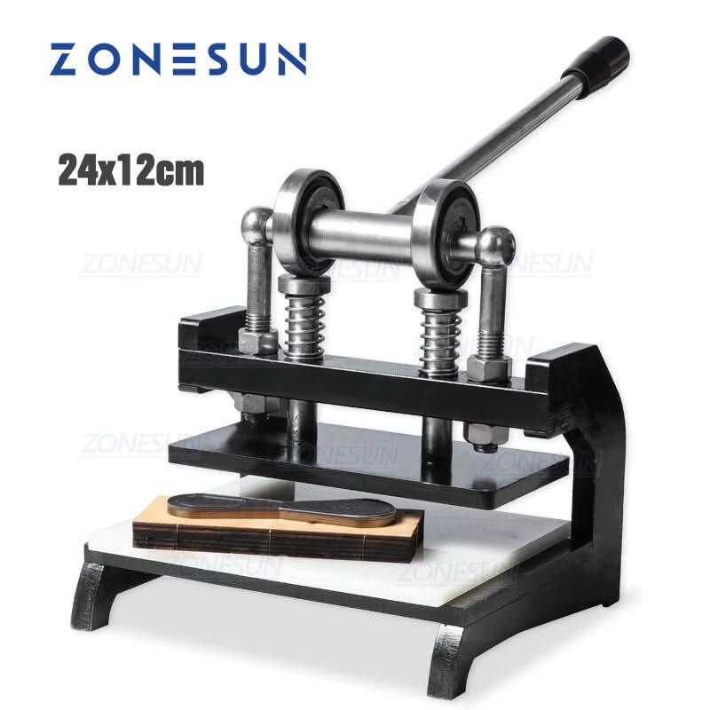 ZONESUN ZS-DM Ручная машина для вырубки кожи по пресс-форме для творческих проектов
