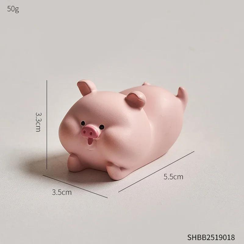 Творческий милый поросенок офисный стол креативное украшение девушка стол украшение автомобиль эмоциональная стабильность исцеление автомобиль сейф