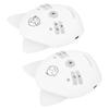 V30 Digital Audio Baby Monitor Portable Alarm Sensitive Wireless Two Way Baby Cry DetectorWhite US
