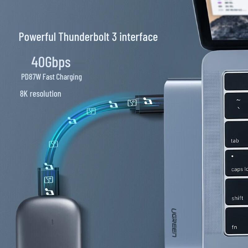 Ugreen USB-C хаб с HDMI и Thunderbolt 3